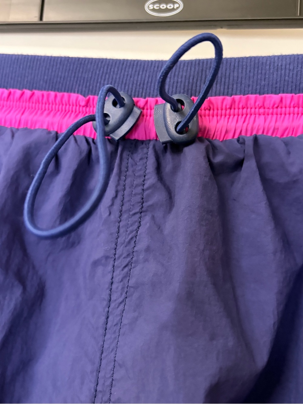 Daily Practice by Anthropologie Sporty Colorblock Maxi Skirt in Navy and Pink - Picture 5 of 15